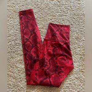 Lululemon Snake Print Leggings
